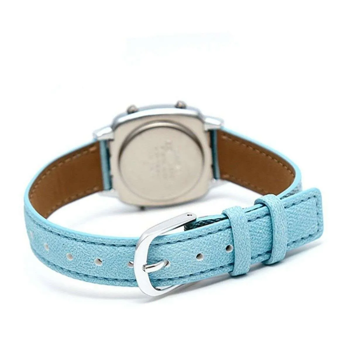 Casio LA670WL-2ADF Light Blue Leather Strap Watch for Women