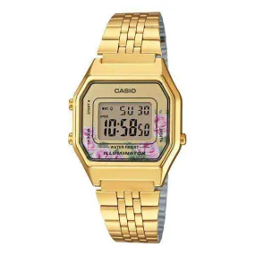 Casio LA680WGA-4CDF Gold Stainless Watch for Women