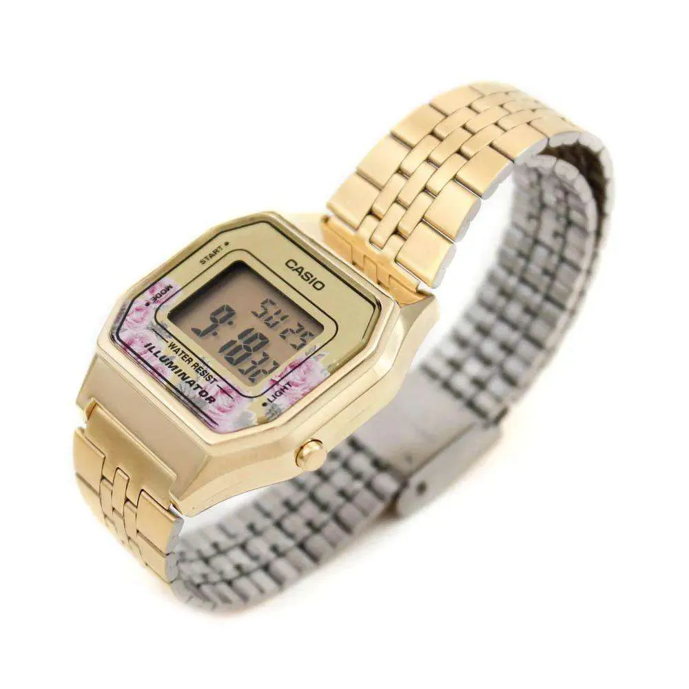 Casio LA680WGA-4CDF Gold Stainless Watch for Women