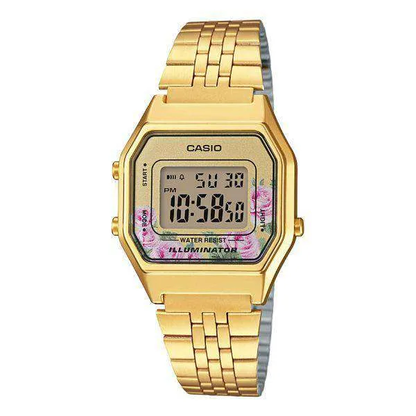 Casio LA680WGA-4CDF Gold Stainless Watch for Women