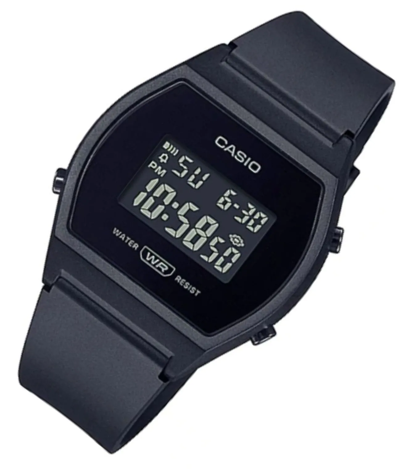 Casio LW-204-1BDF Black Resin Strap Watch for Women