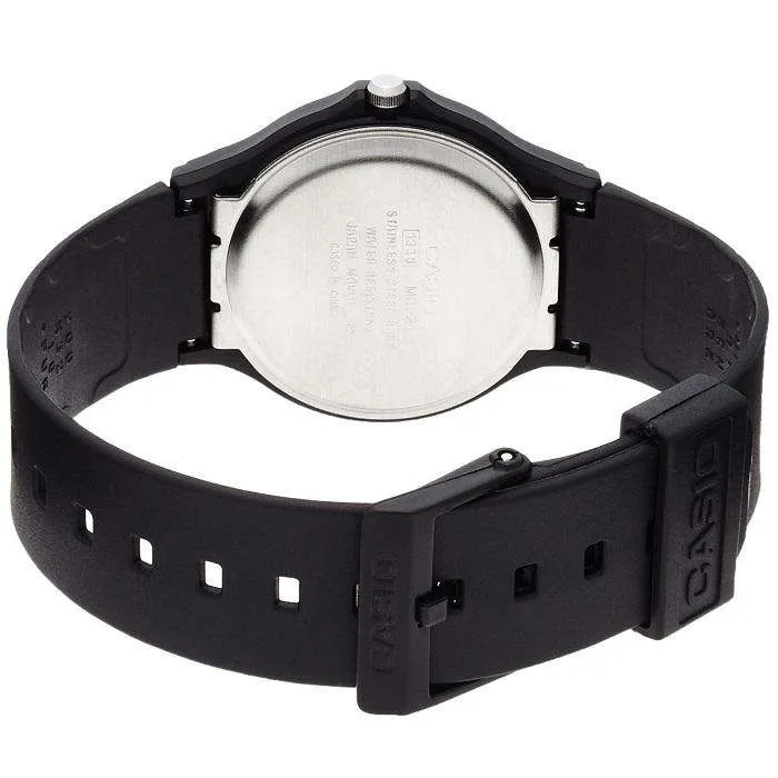 Casio MQ-24-9ELDF Black Resin Strap Unisex Watch