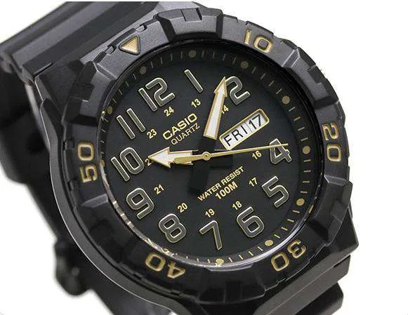 Casio MRW-210H-1A2VDF Analog Black Resin Strap Watch for Men