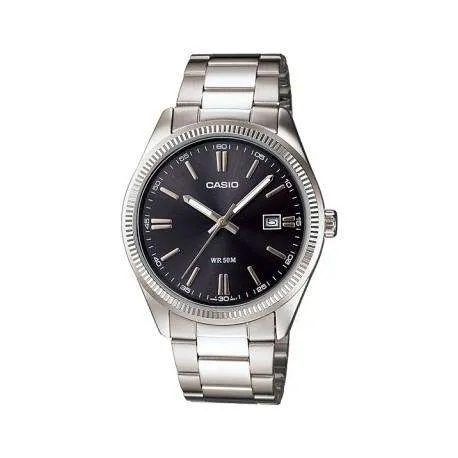 Casio MTP-1302D-1A1VDF Silver Stainless Steel Strap Watch for Men