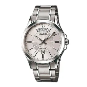 Casio MTP-1381D-7AVDF Silver Stainless Watch for Men