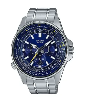 Casio MTP-SW320D-2AVDF Silver Stainless Watch for Men