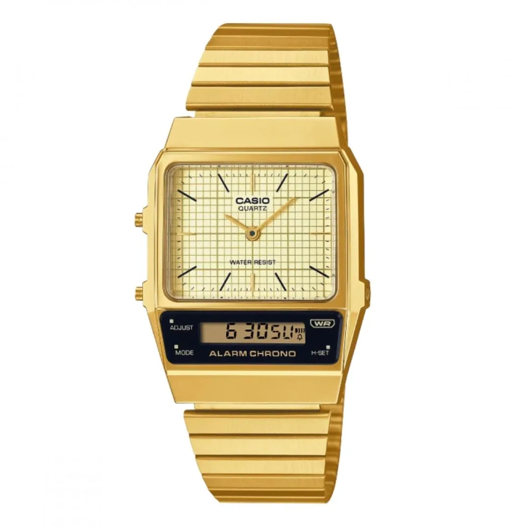 CASIO Unisex Vintage Retro Watch AQ-800EG-9ADF