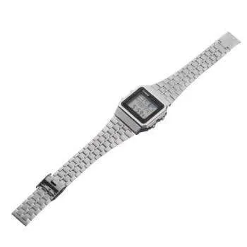 Casio Vintage A500WA-1D Silver Stainless Watch Unisex