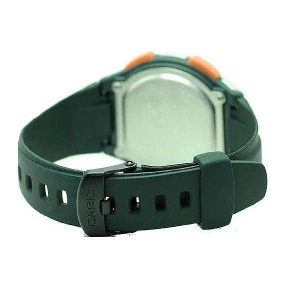 Casio W-753-3AVDF Greenm Resin Watch for Men