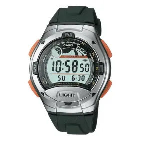 Casio W-753-3AVDF Greenm Resin Watch for Men