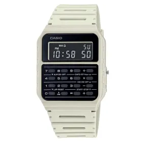 Casio Watch Data Bank Calculator White CA-53WF-8BDF