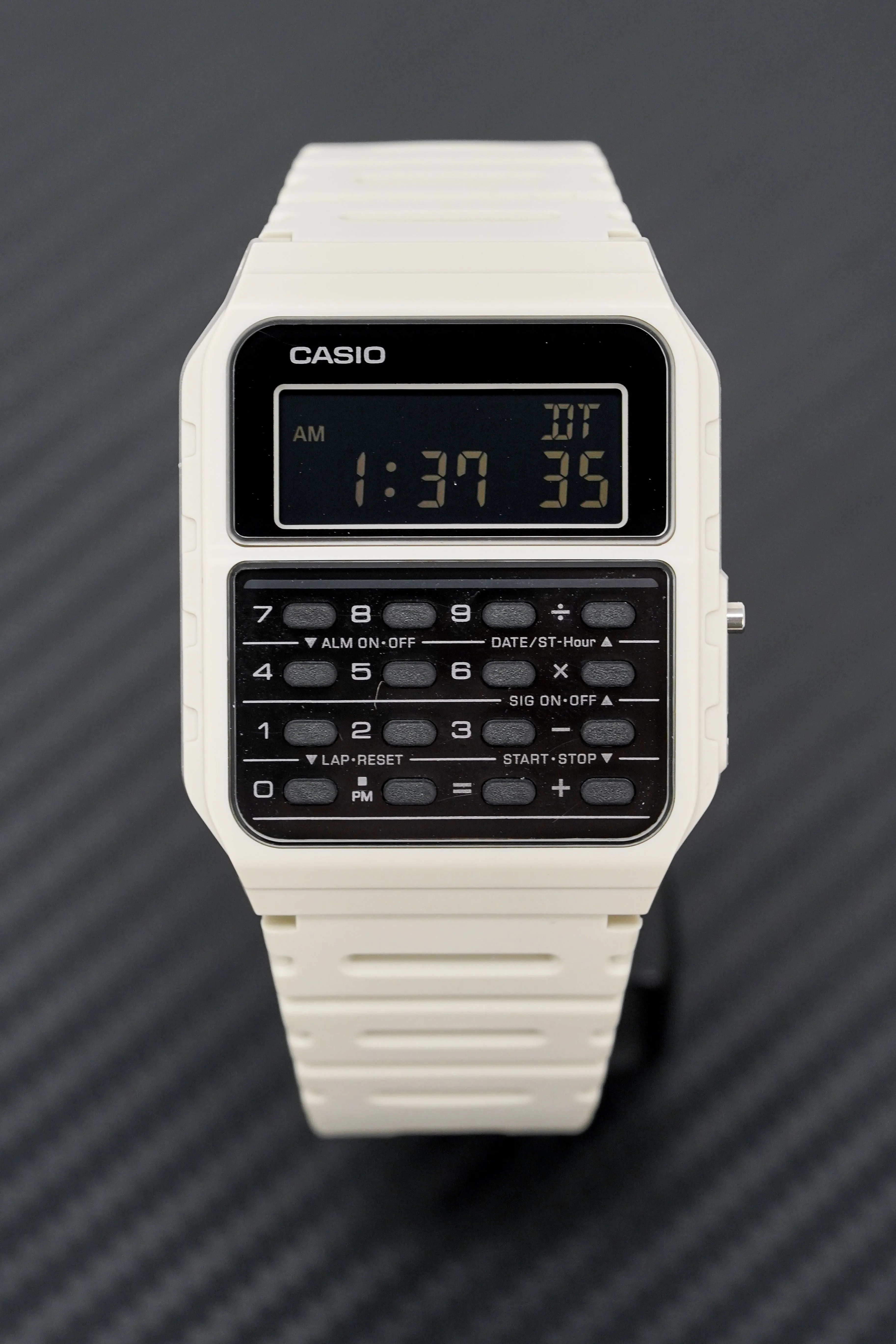 Casio Watch Data Bank Calculator White CA-53WF-8BDF