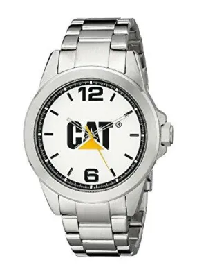 Cat Watches Men's Ys14011232 Icon Analog Display Quartz Silver Watch