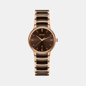 Centrix Women Brown Analog Stainless Steel Watch R30024302