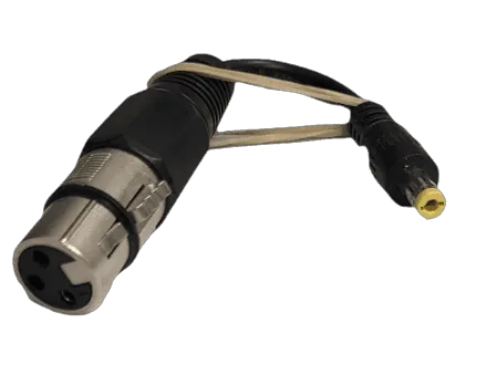 Charger XLR to 2.1 Barrell Adapter