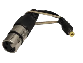 Charger XLR to 2.1 Barrell Adapter