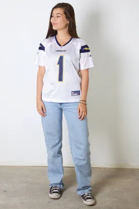 Chargers 1 Halliday NFL Jersey