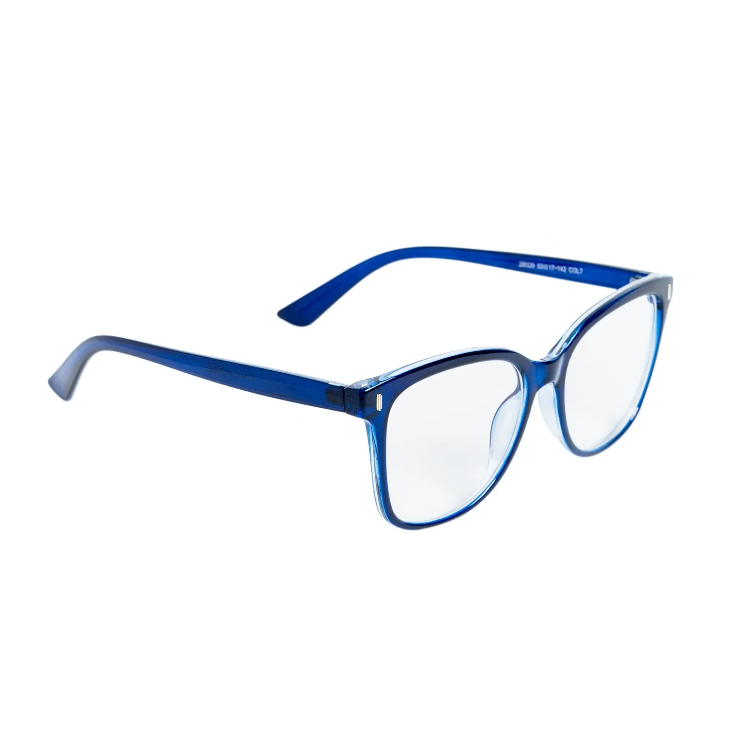 Chokore Anti-Blue Clear Glasses (Blue)