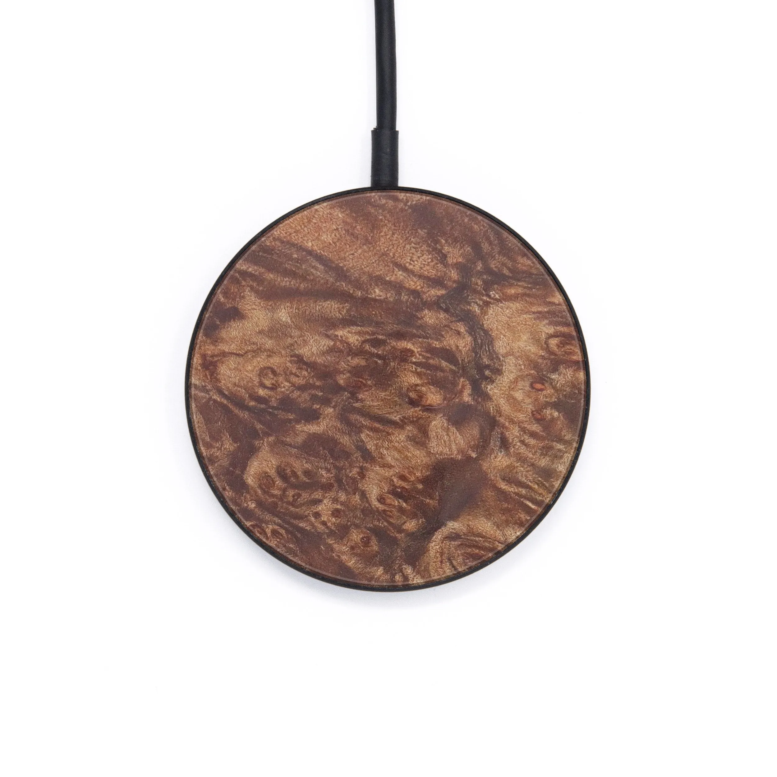 Circle Burl Wood Wireless Charger - Blaire (Maple Burl, 607302)