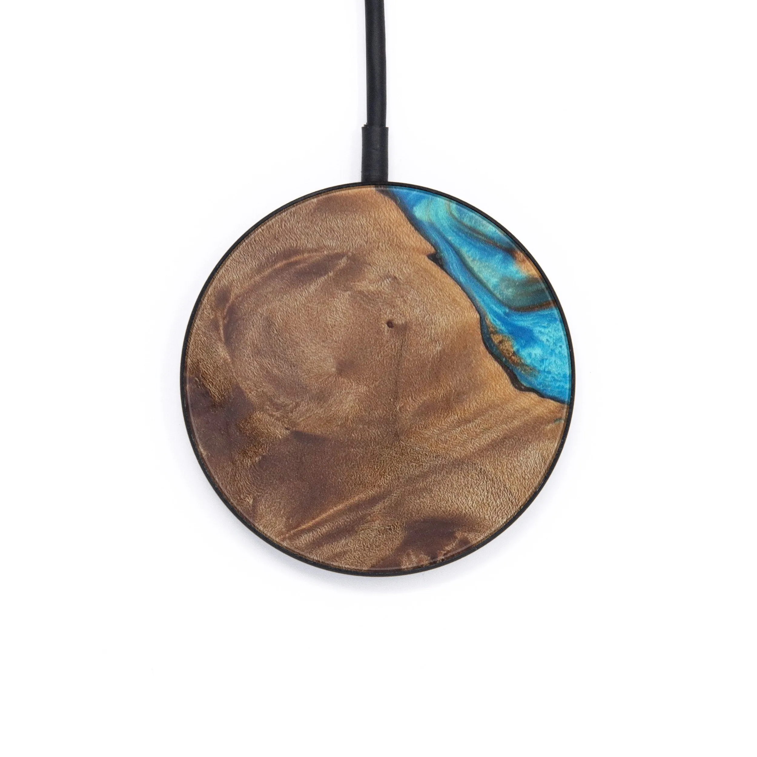 Circle Burl Wood Wireless Charger - Rona (Maple Burl, 609332)