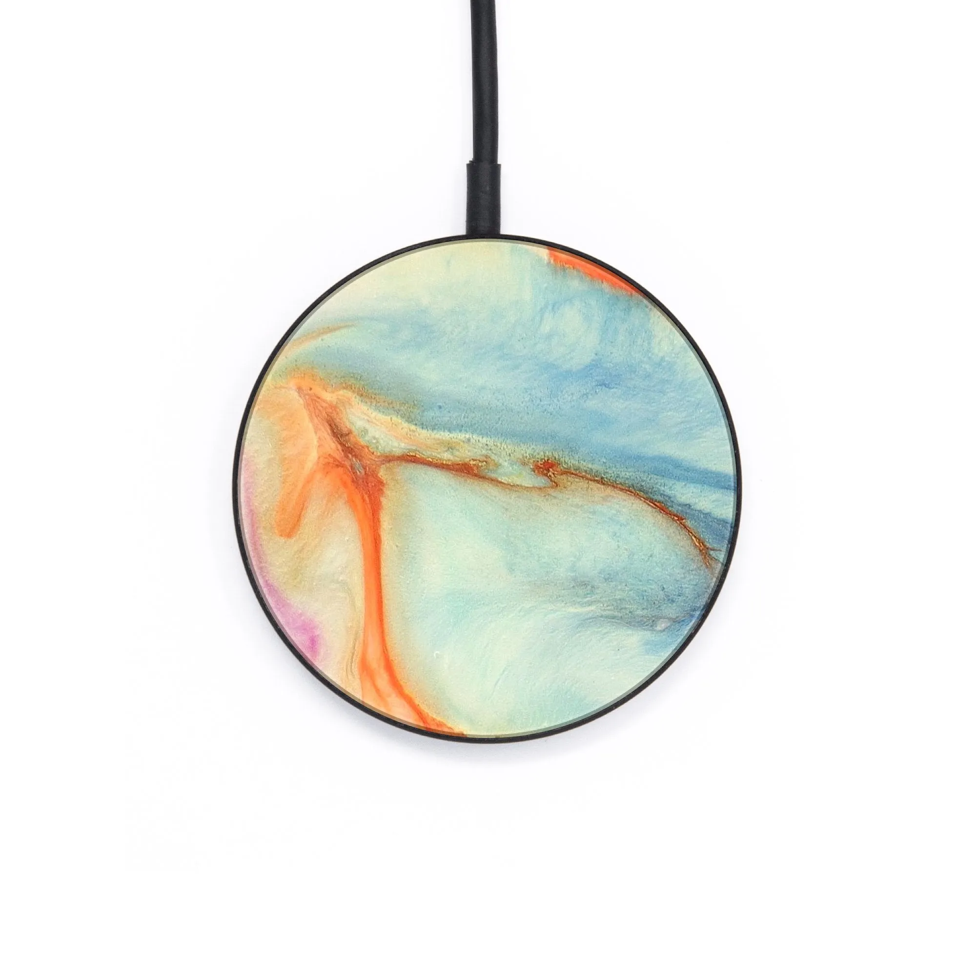 Circle ResinArt Wireless Charger - Marshall (Watercolor, 671822)