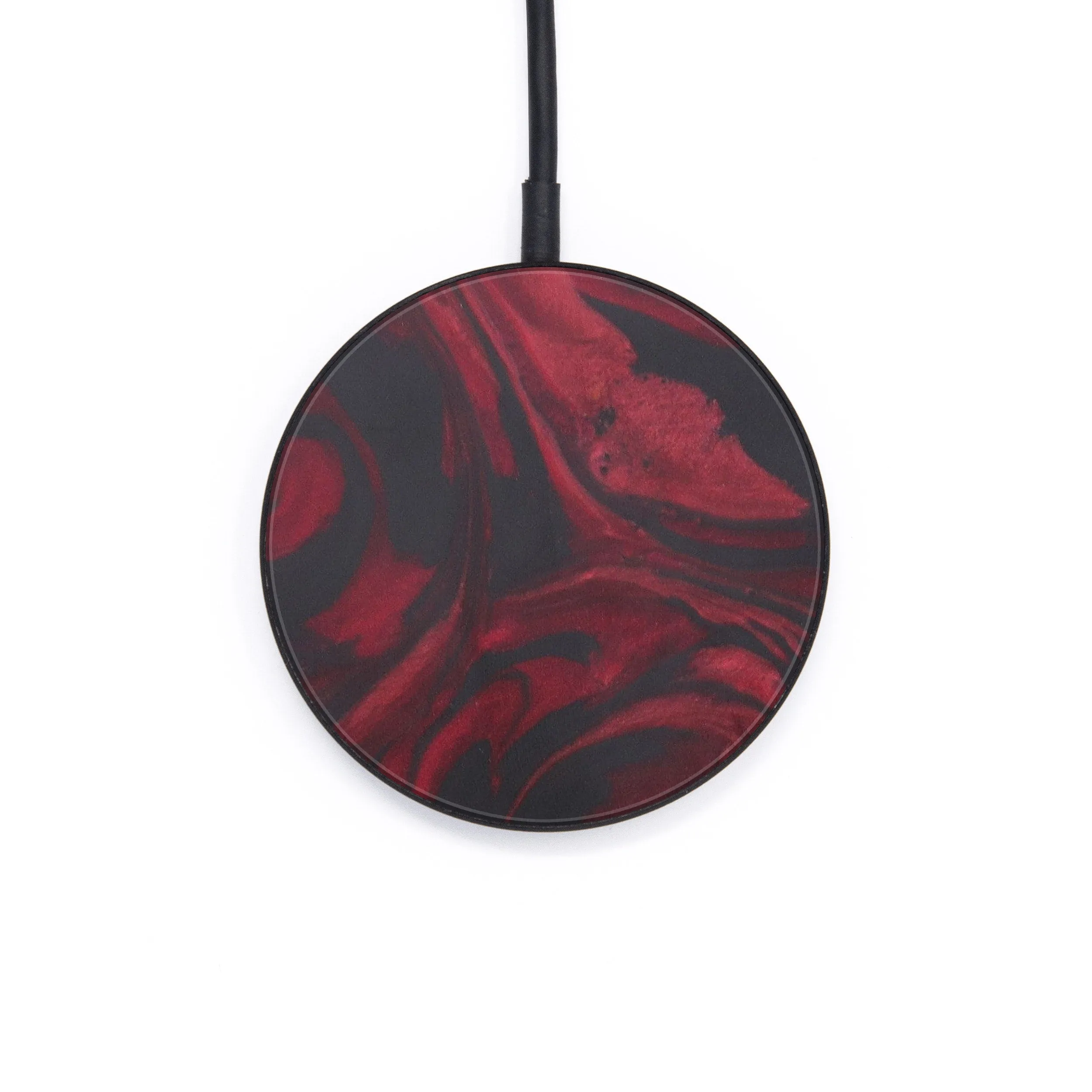 Circle ResinArt Wireless Charger - Twiggy (Dark Red, 597966)