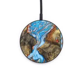 Circle Wood Resin Wireless Charger - Adelaide (Artist Pick, 637557)