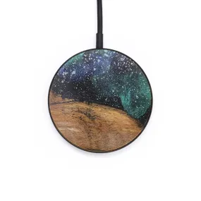 Circle Wood Resin Wireless Charger - Ali (Cosmos, 721503)