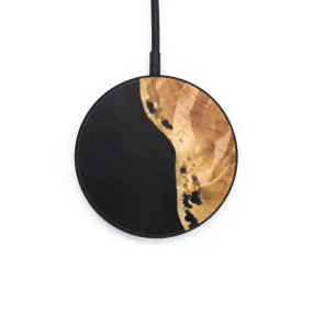 Circle Wood Resin Wireless Charger - Beverley (Black & White, 626686)