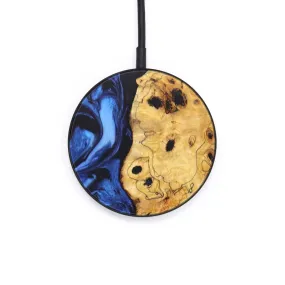 Circle Wood Resin Wireless Charger - Ciera (Blue, 627589)