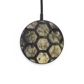 Circle Wood Resin Wireless Charger - Destinee (Pattern, 711248)