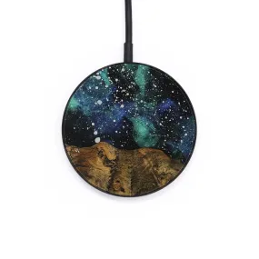 Circle Wood Wireless Charger - Doretha (Cosmos, 730515)