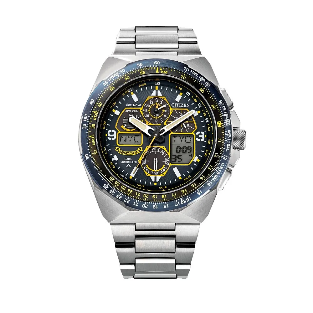 CITIZEN Blue Angels Promaster Eco Skyhawk Mens Stainless Steel