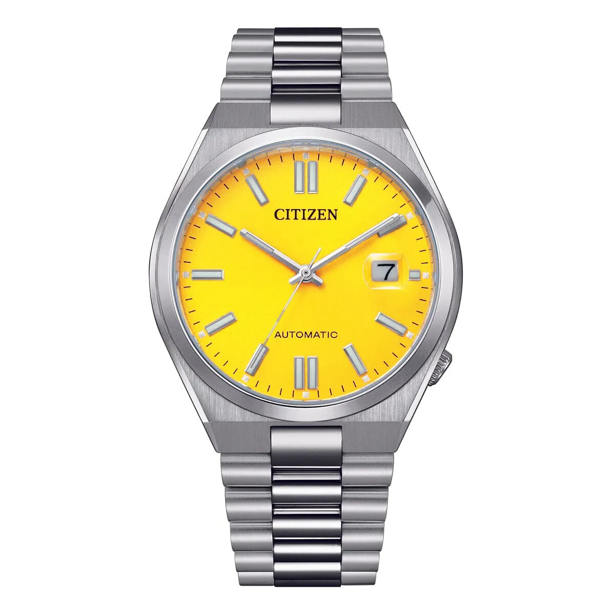 Citizen Tsuyosa Yellow and Silver Automatic Watch NJ0150-81Z