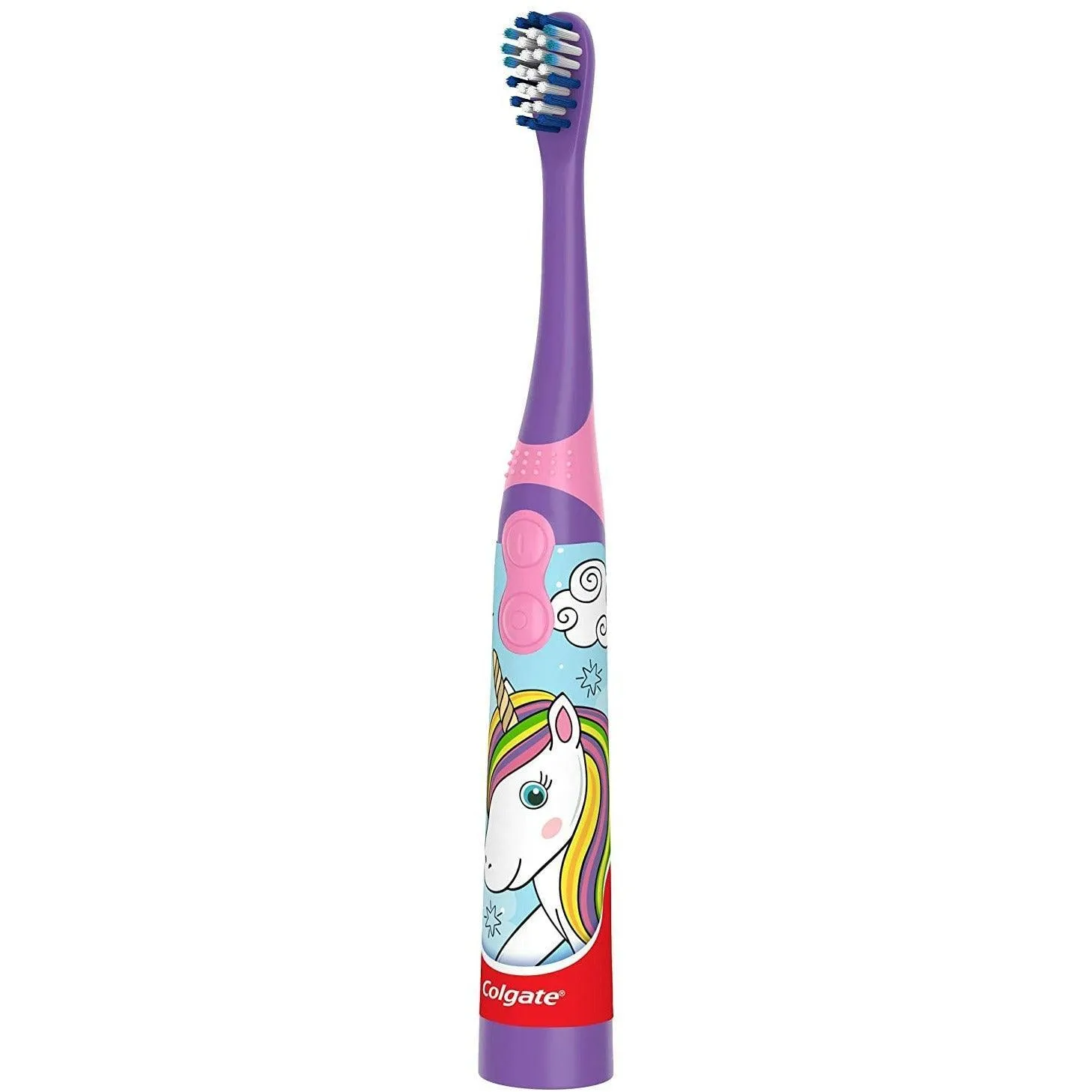 Colgate Kids Electric Battery Powered Toothbrush Extra Soft - Unicorn