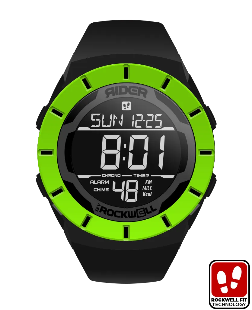 Coliseum Fit™ Halo Edition (Black/Green) Watch