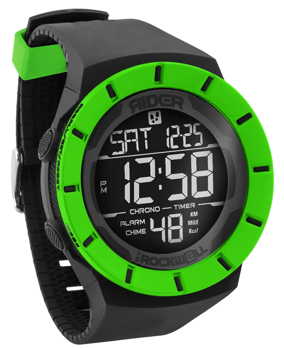 Coliseum Fit™ Halo Edition (Black/Green) Watch