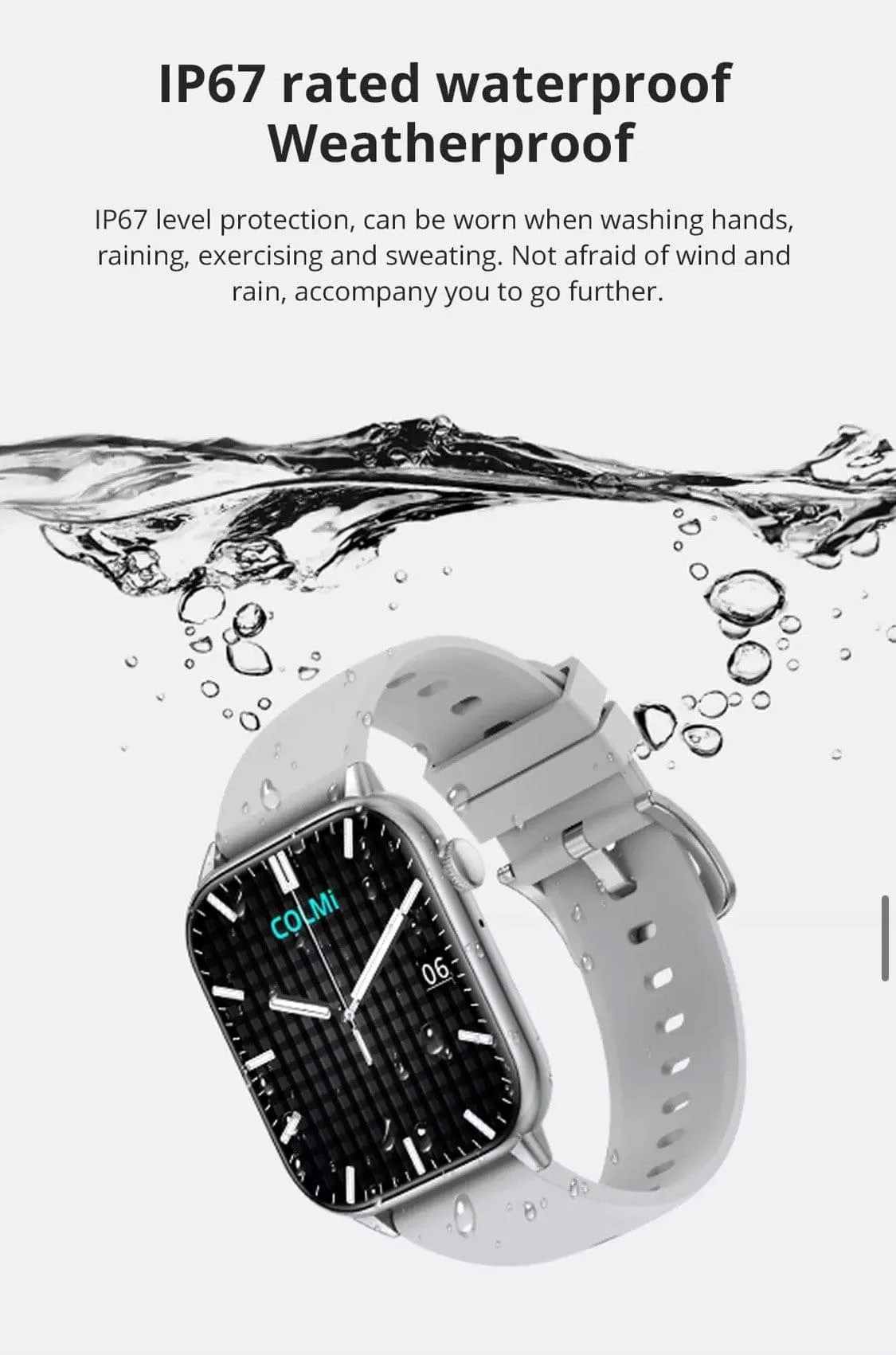 Colmi C60 Smart Watch Silver