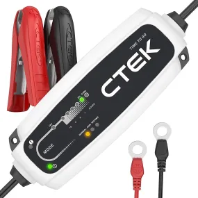 CTEK Battery Charger - CT5 Time To Go-12 Volt 4.3 Amp Charger & Maintainer - 40-255