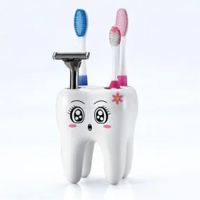 Cutesy Toothy Toothbrush Holder