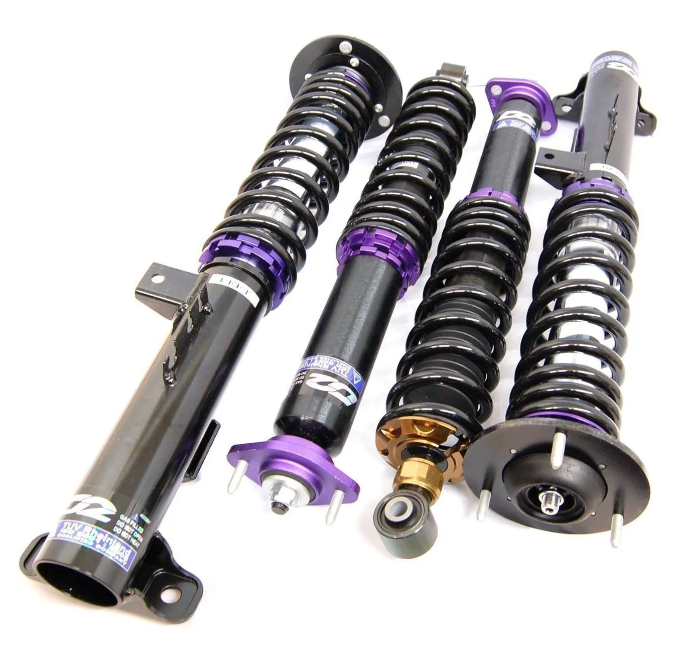 D2 Racing RS Coilovers Honda Prelude (1988-1991) 36 Way Adjustable