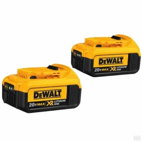 Dewalt - 20V MAX* PREMIUM XR LITHIUM ION 2-PACK DCB204-2