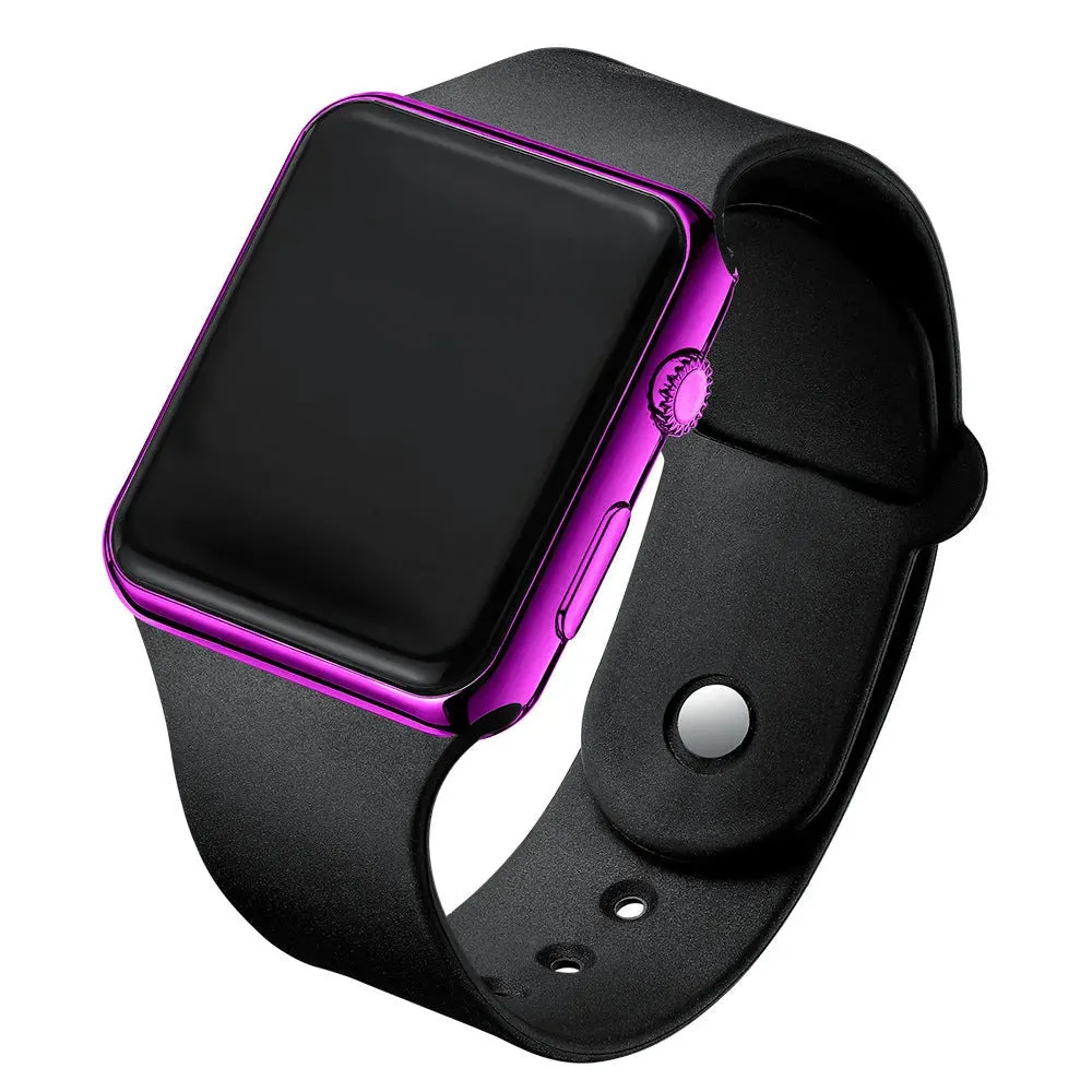 Digital Electronic Watch Fashion Square LED