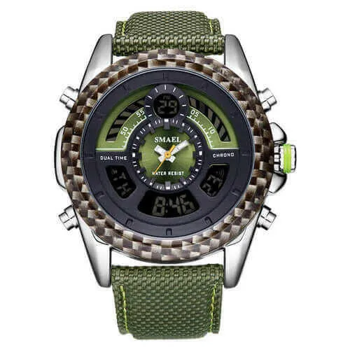 Digital Wristwatches for Men Military LED