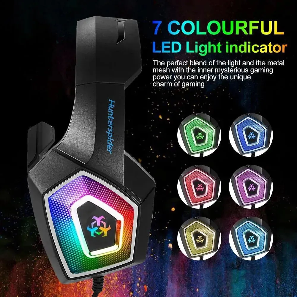 Dragon Stereo LED Gaming Headset with Microphone