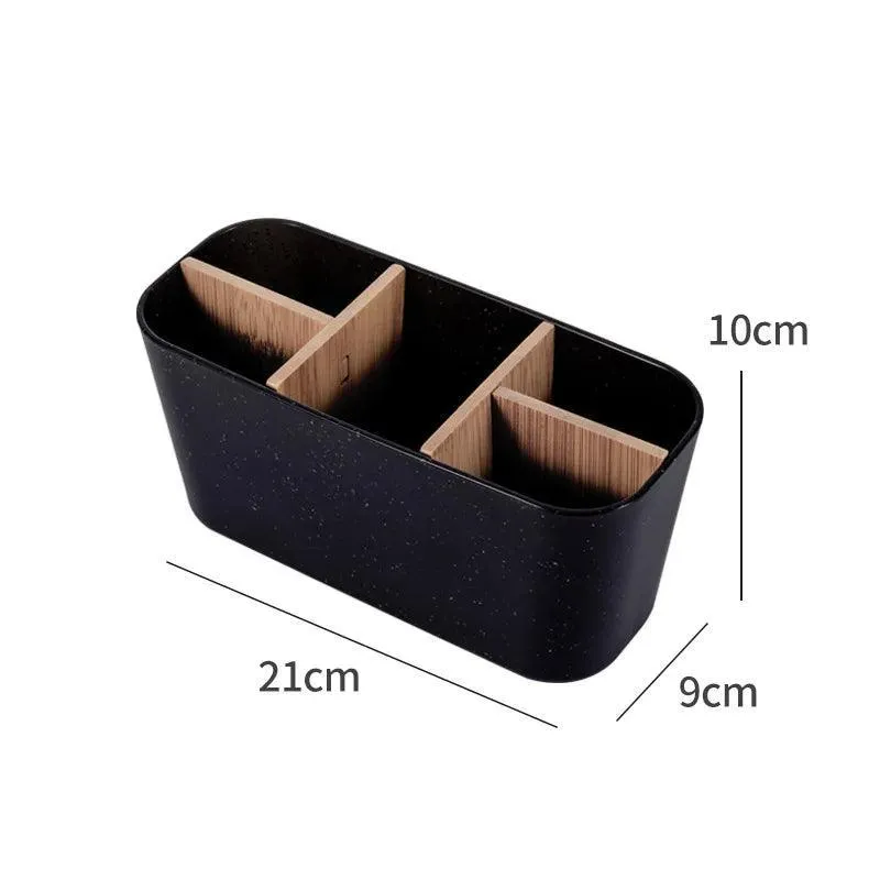 Eco-Friendly Bamboo Toothbrush Organizer: Stylish & Functional Bathroom Storage