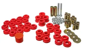 Energy Suspension Rear Control Arm Bushings Dodge Charger R/T / SE (06-10) Red or Black