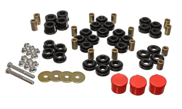 Energy Suspension Rear Control Arm Bushings Dodge Charger R/T / SE (06-10) Red or Black