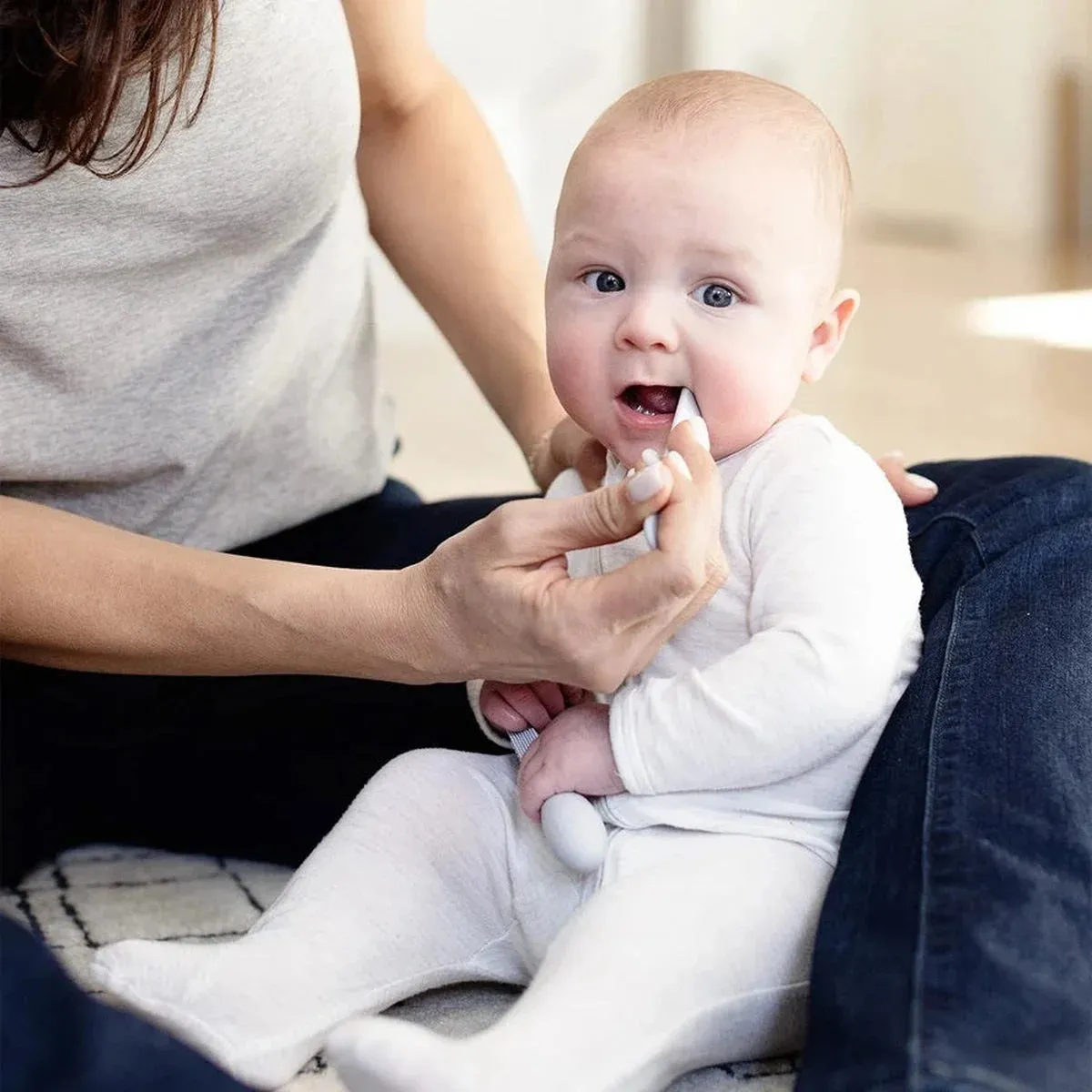 EZPZ Baby-Led Toothbrush   Tongue Depressor