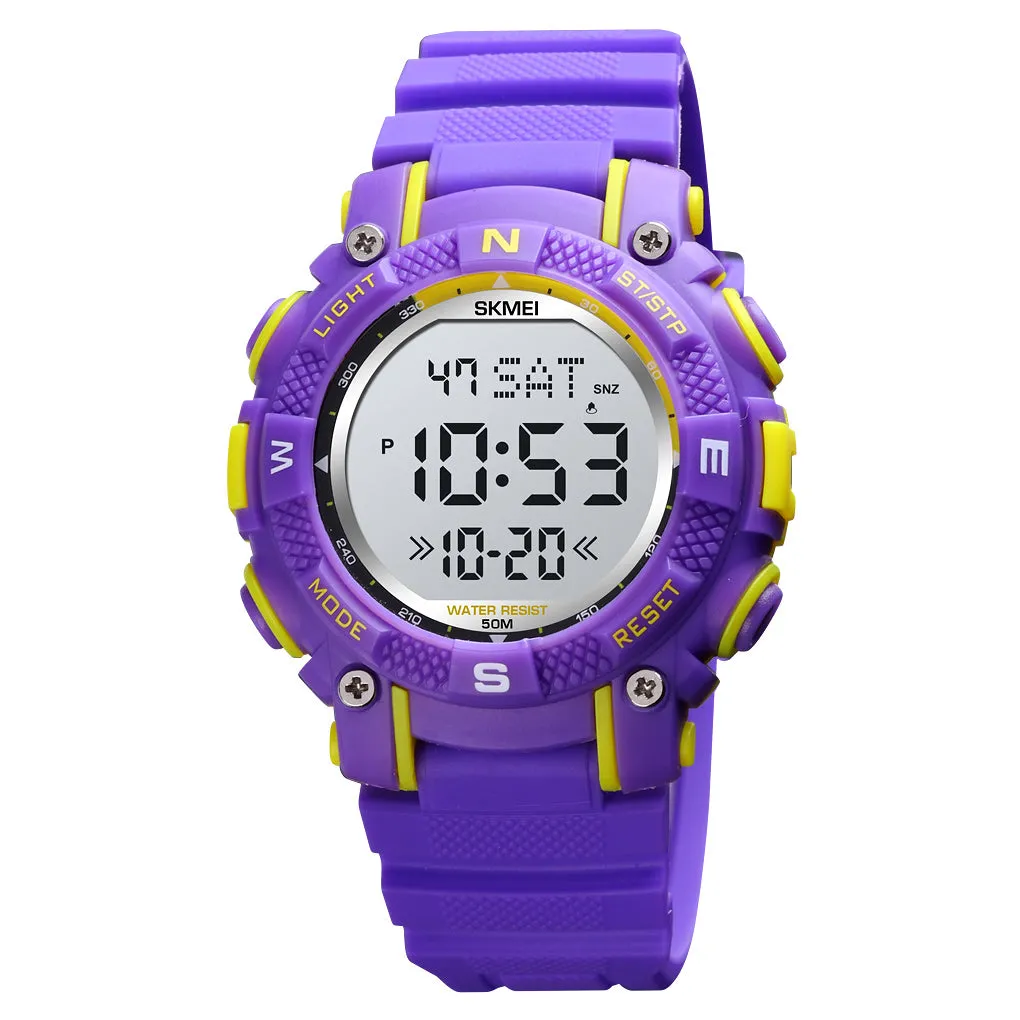 Fashion LED luminous children's sports watch W2316813